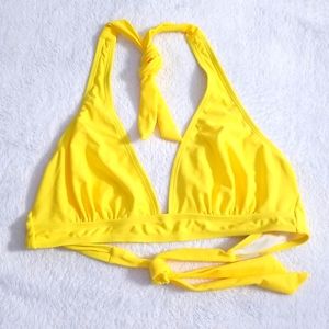 Yellow Like New Bikini top
